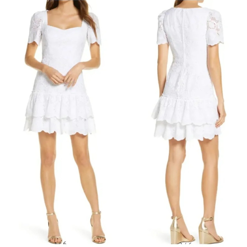 Lily Pulitzer Restor White Booni Dress
